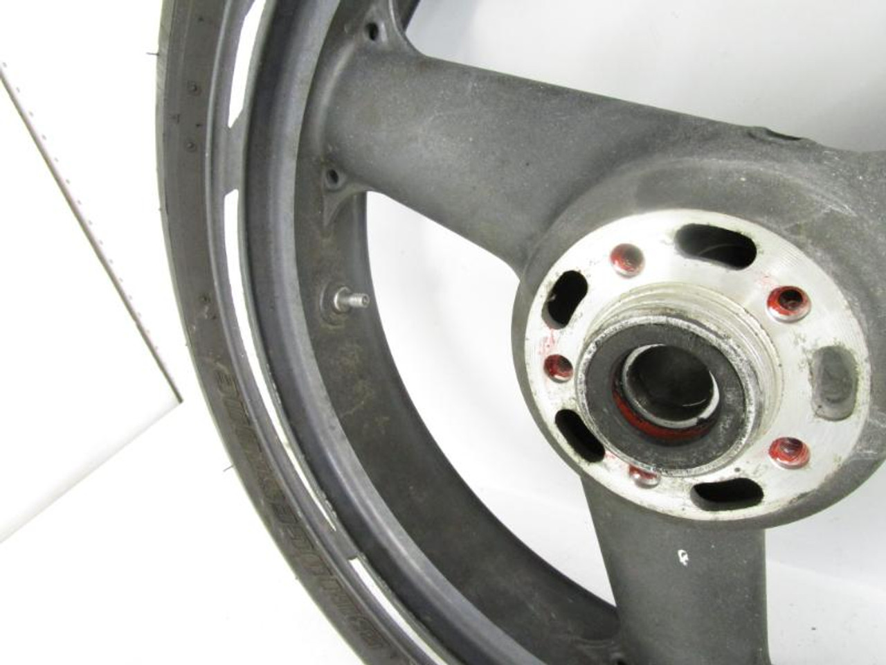 01 Kawasaki ZX7R P Front Wheel Rim 17x3.5